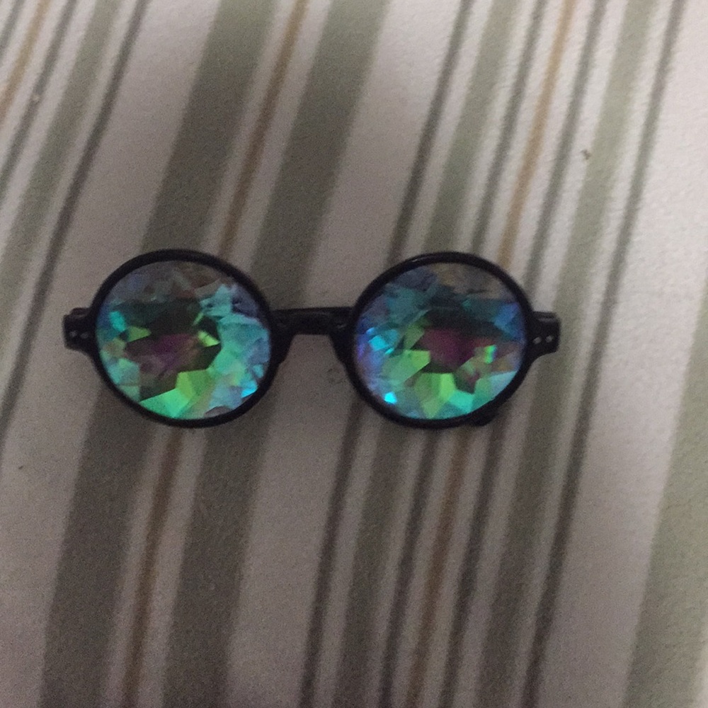 Kaleidoscope glasses